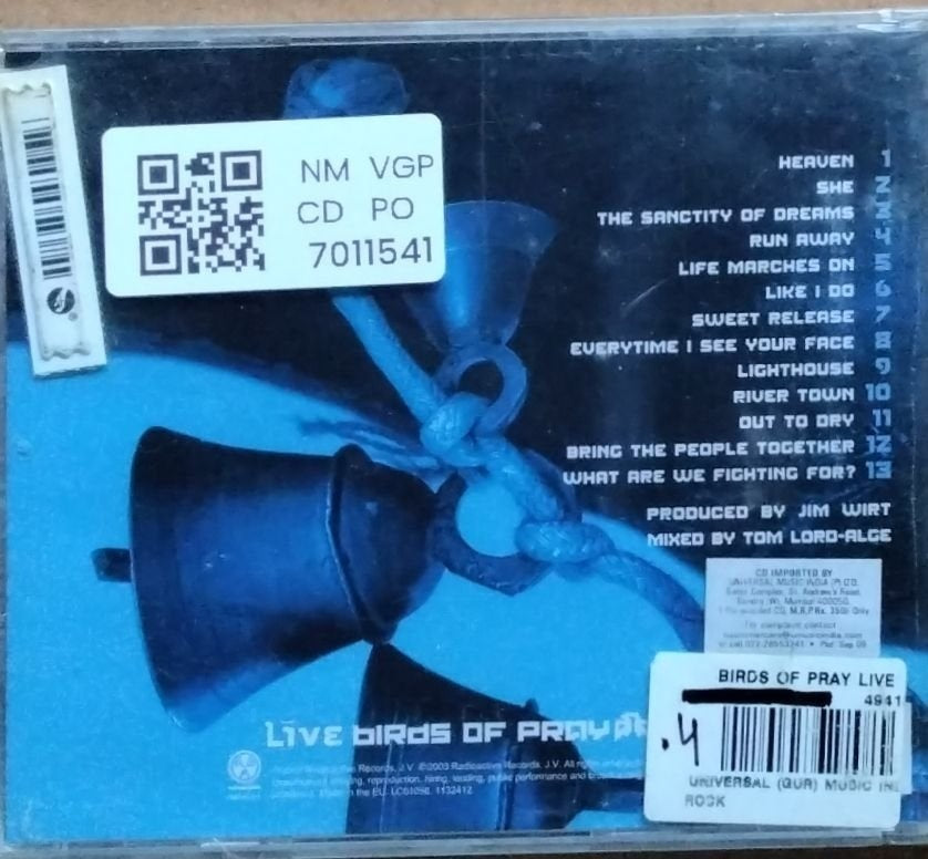 Live - Birds of Pray (CD)