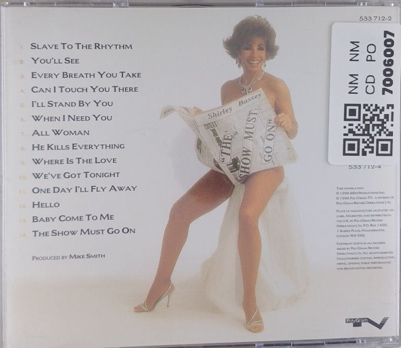 Shirley Bassey - The Show Must Go On (CD)