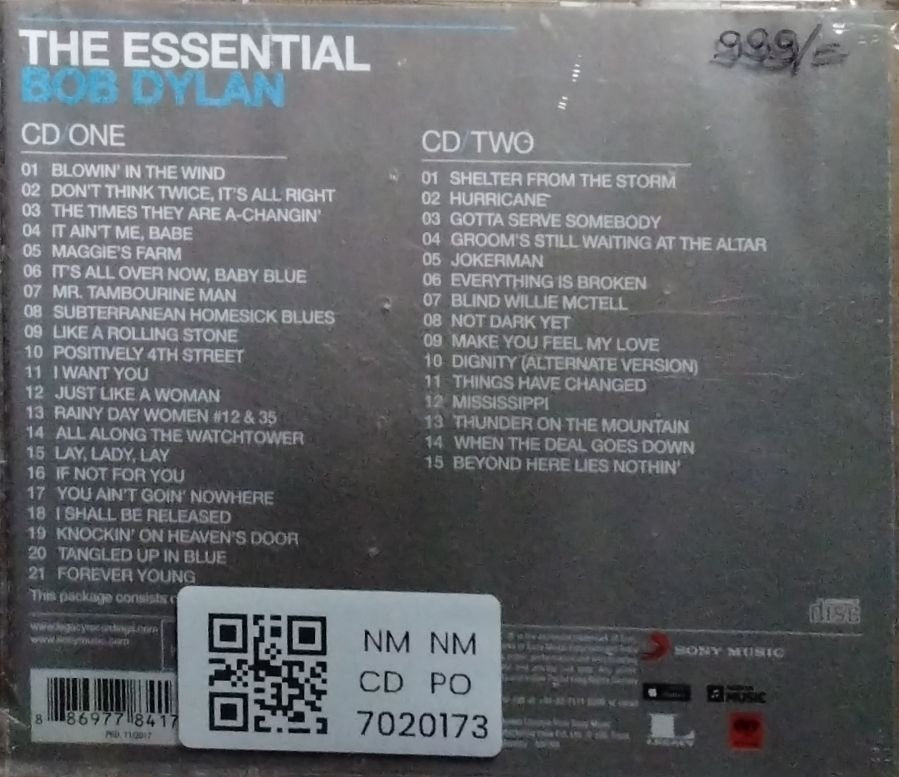 Bob Dylan - The Essential Bob Dylan (CD) (2)