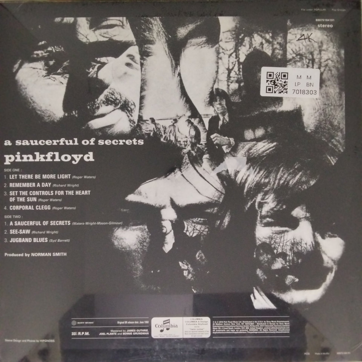 Pink Floyd - A Saucerful of Secrets (Vinyl)