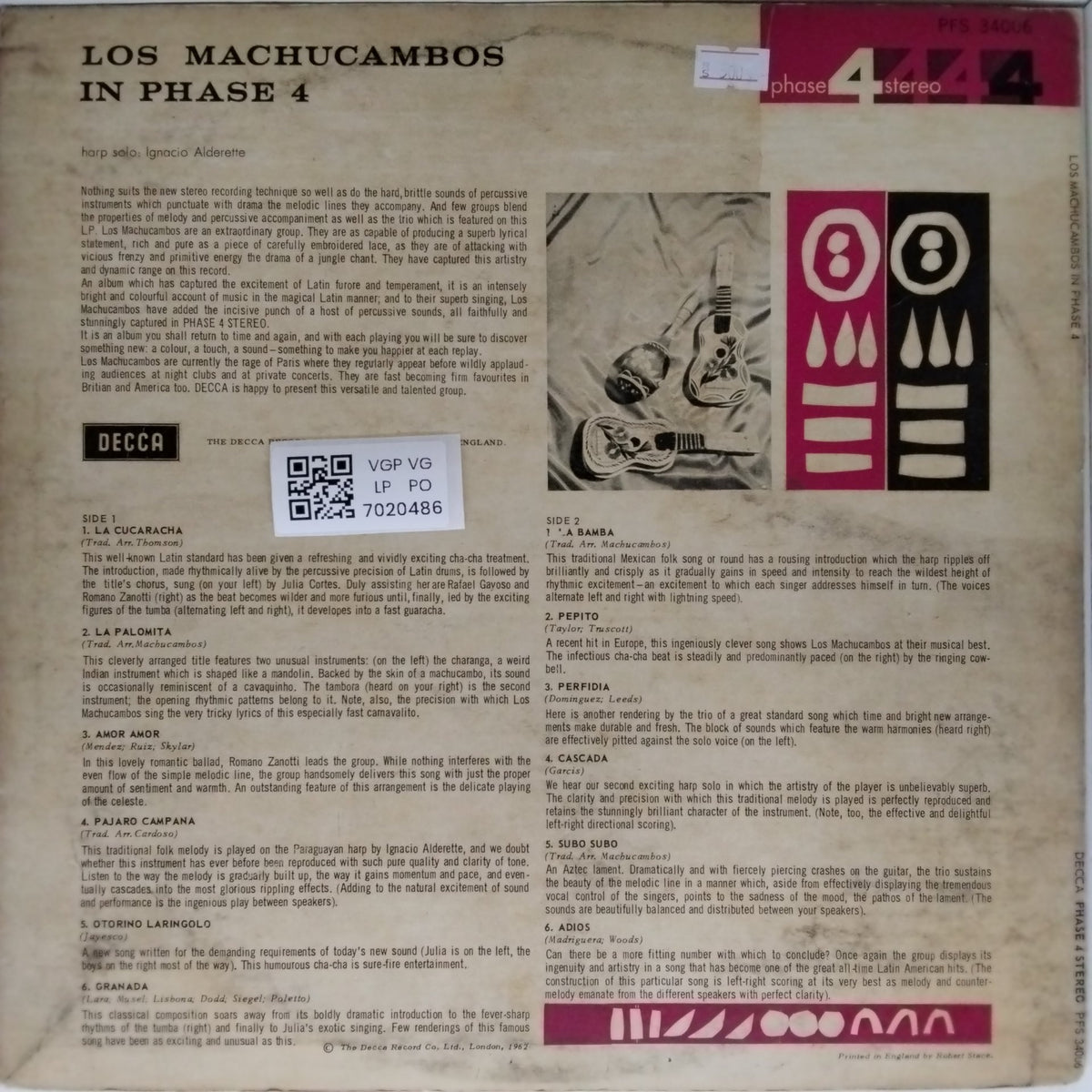 Los Machucambos - In Phase 4 (Vinyl)