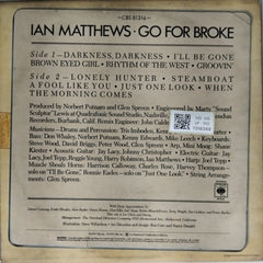 Ian Matthews - Go For Broke (Vinyl)