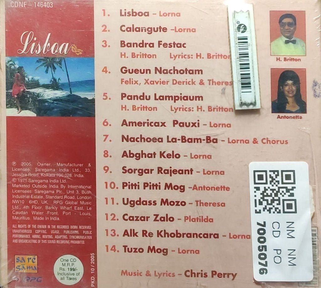 Chris Perry - Lisboa (CD)