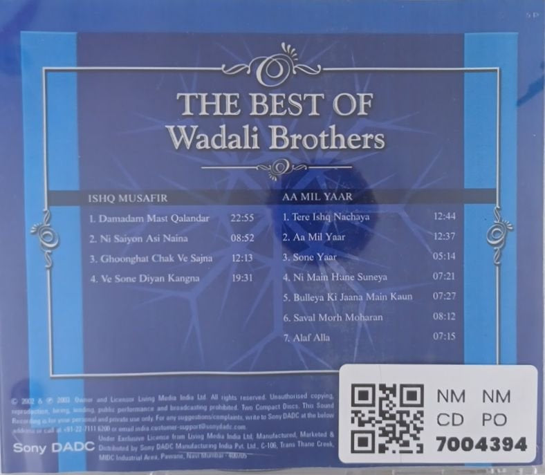 Wadali Brothers - The Best of Wadali Brothers (CD)