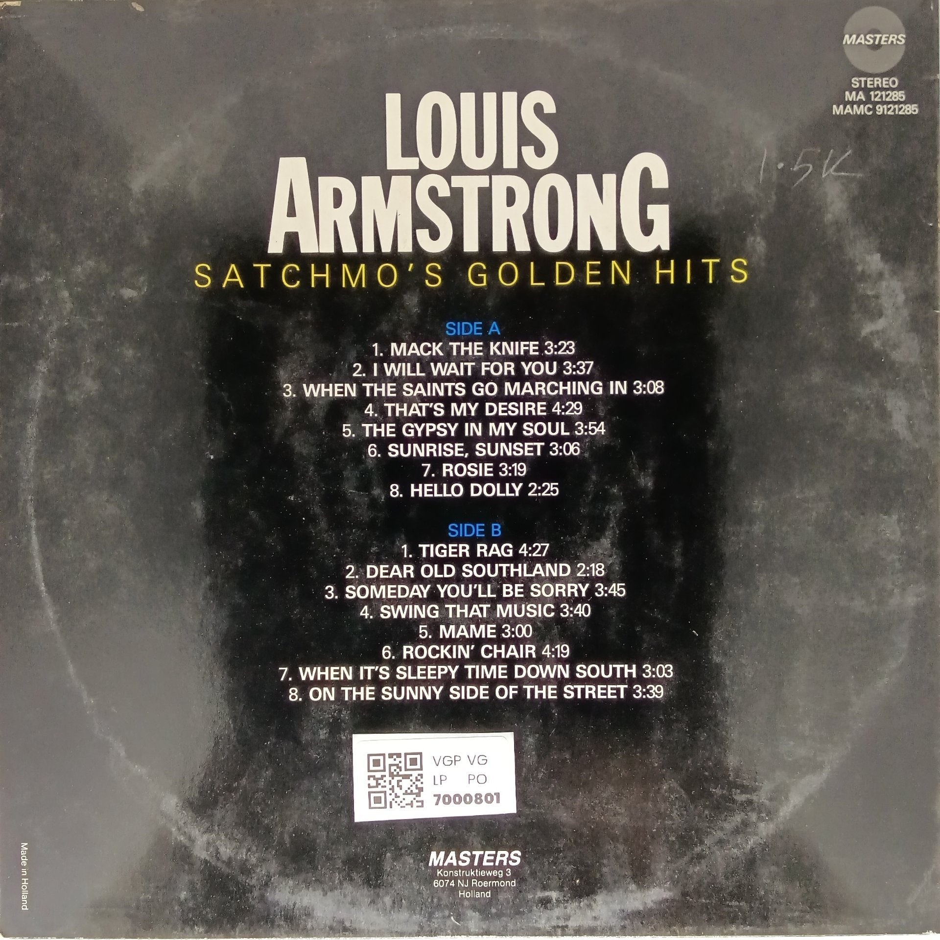 Louis Armstrong - Satchmo's Golden Hits (Vinyl)