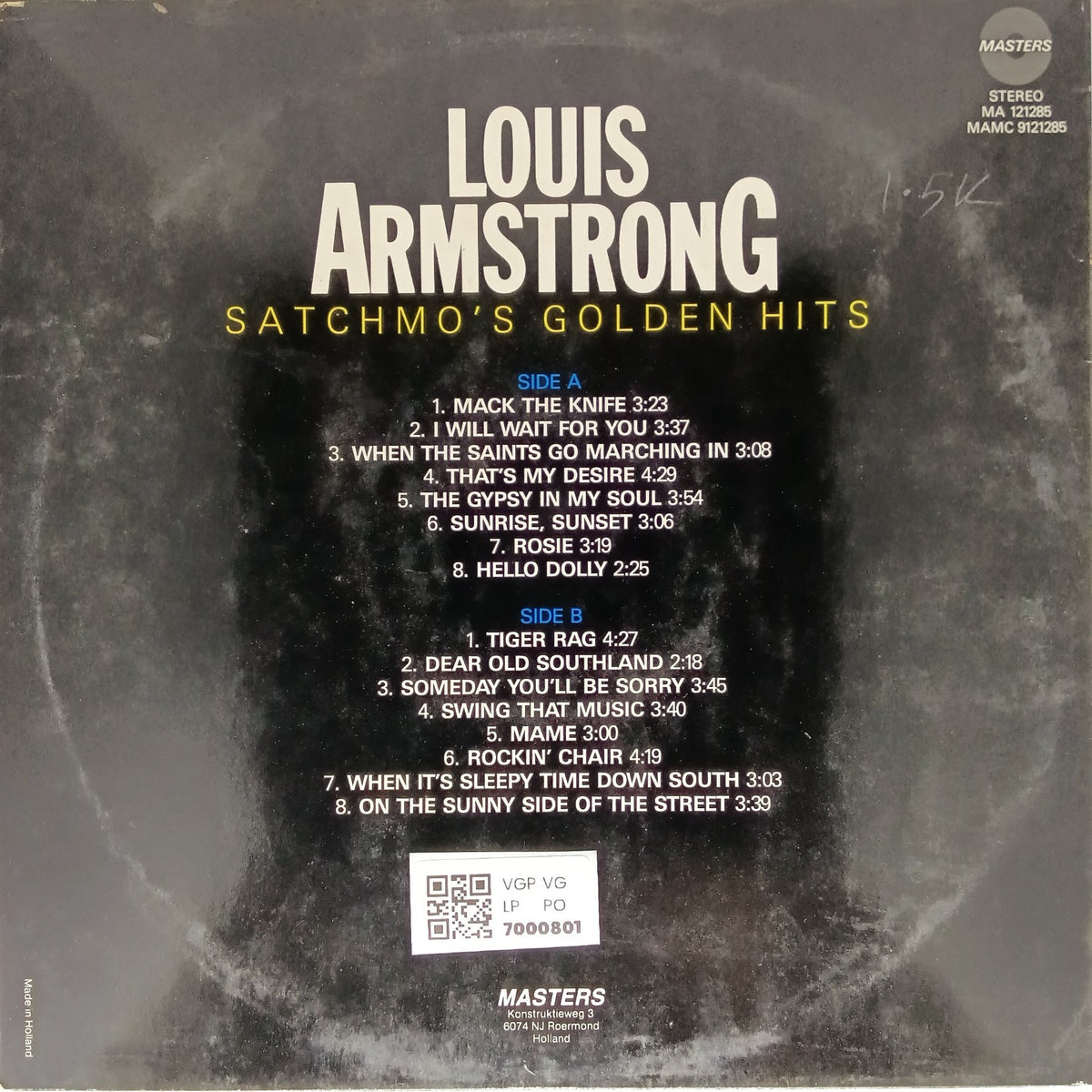 Louis Armstrong - Satchmo's Golden Hits (Vinyl)