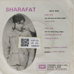 Robin Ghosh - Sharafat (45-RPM)