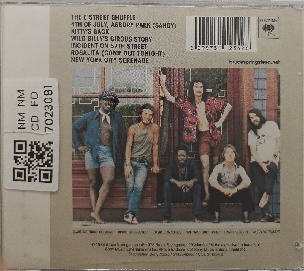 Bruce Springsteen - The Wild, The Innocent & The E Street Shuffle (CD)