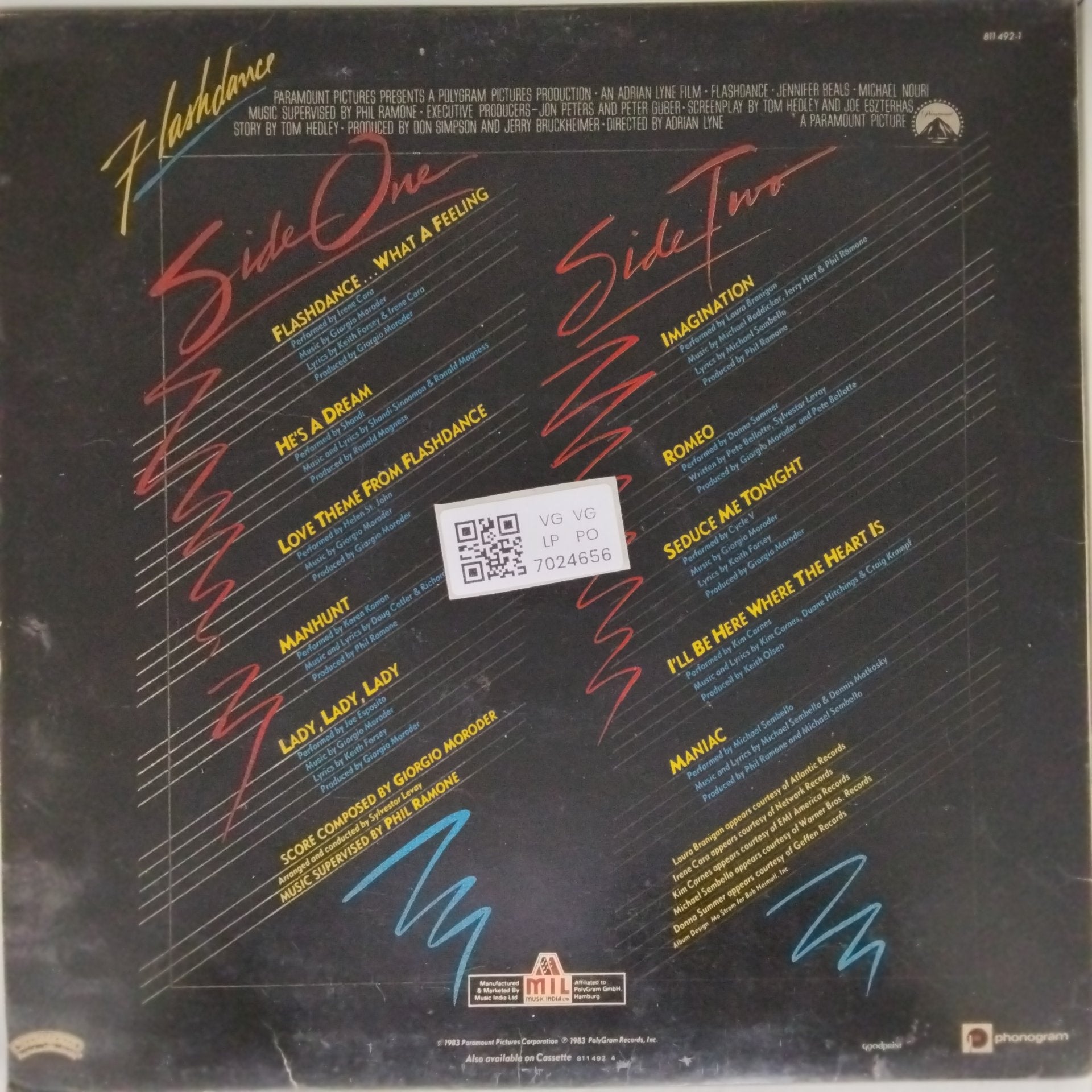Giorgio Moroder - Flashdance (Vinyl)