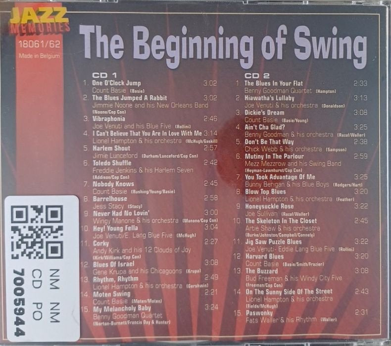 Various - The Beginning of Swing (CD) (2)