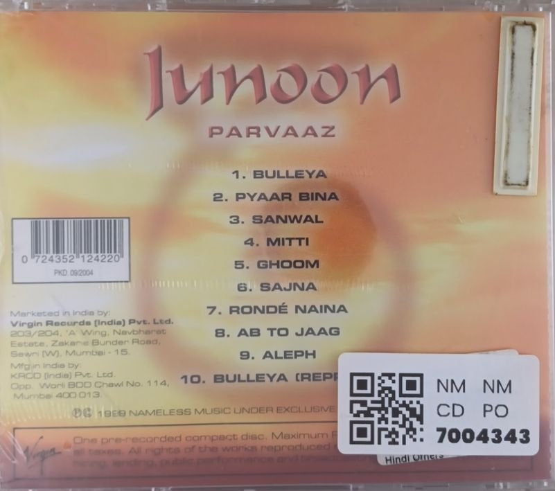 Junoon - Parvaaz (CD)