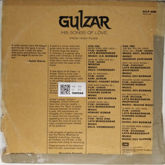 Gulzar - His Songs of Love (Vinyl)