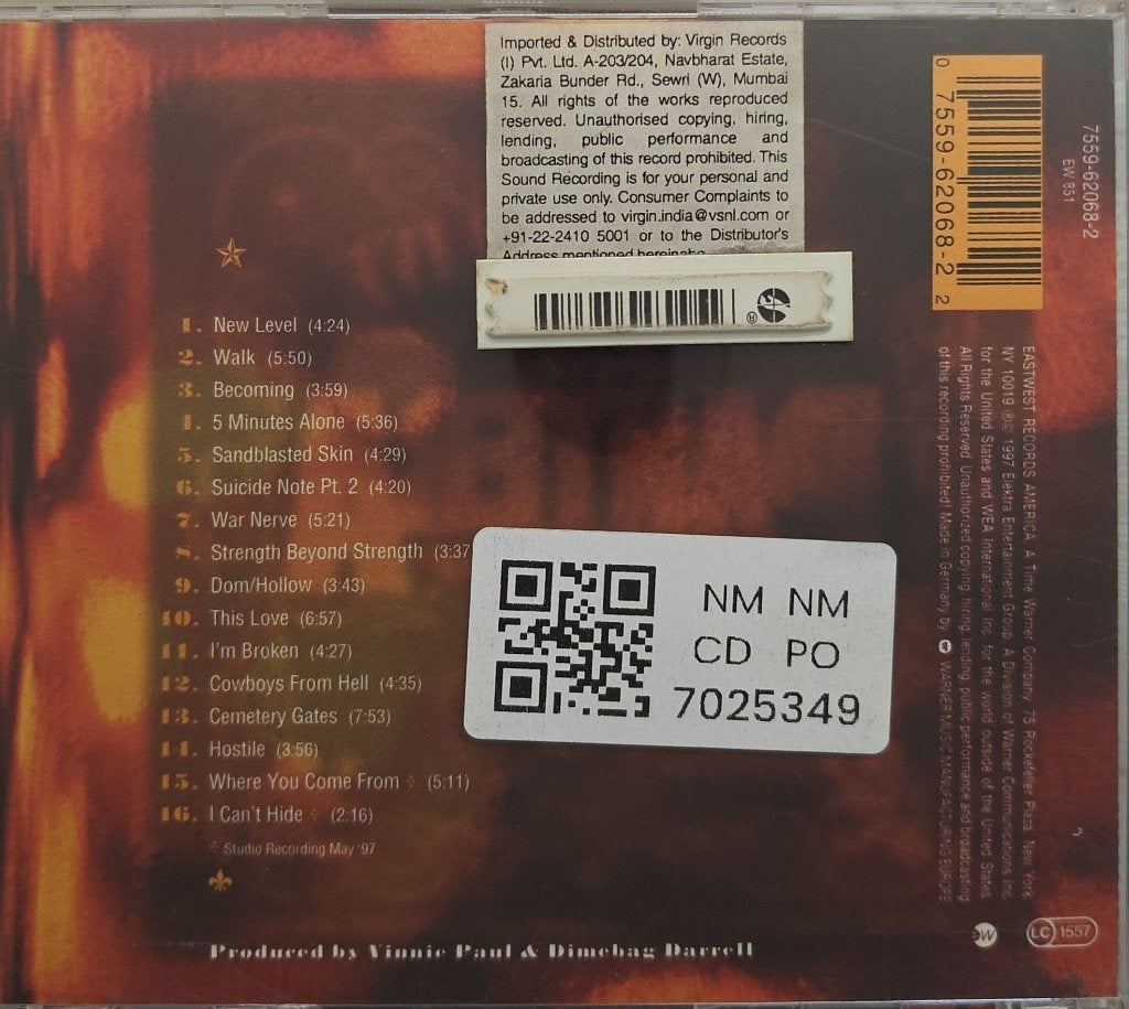 Pantera - Official Live: 101 Proof (CD)