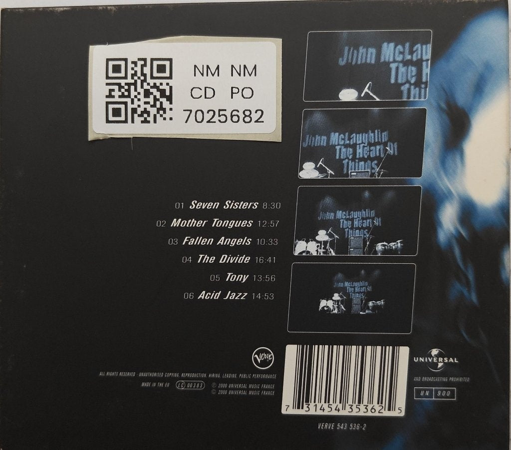 John McLaughlin - Live in Paris: The Heart Of Things (CD)