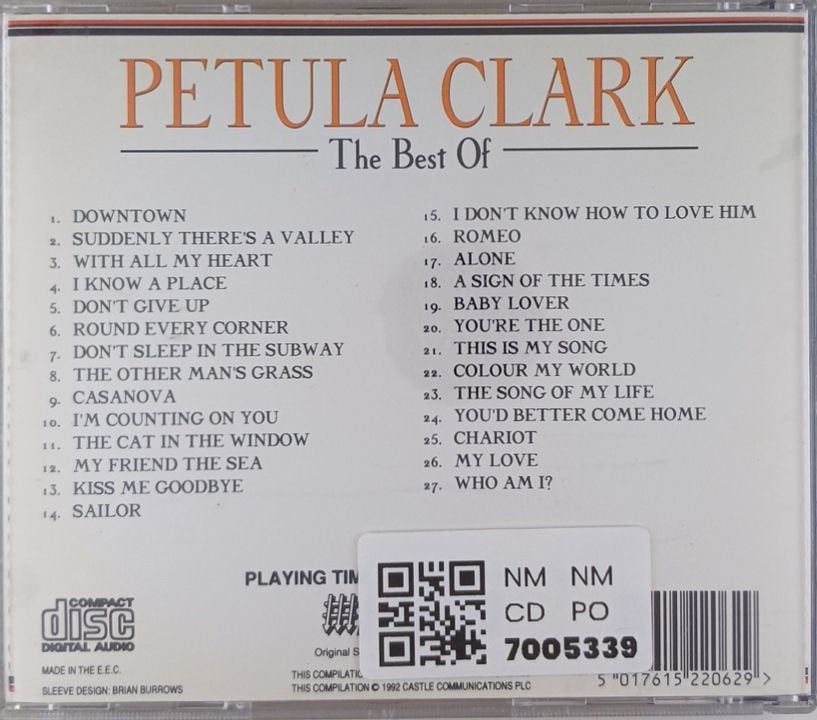 Petula Clark - The Best Of (CD)