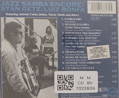 Stan Getz, Luiz Bonfa - Jazz Samba Encore! (CD)