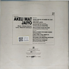 Madan Mohan - Akeli Mat Jaiyo (Vinyl)