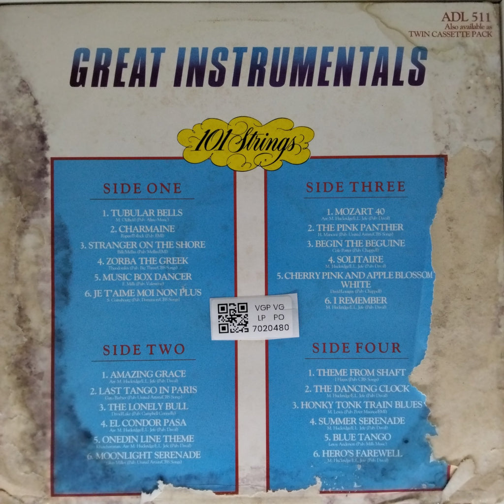 101 Strings - Great Instrumentals (Vinyl) (2)