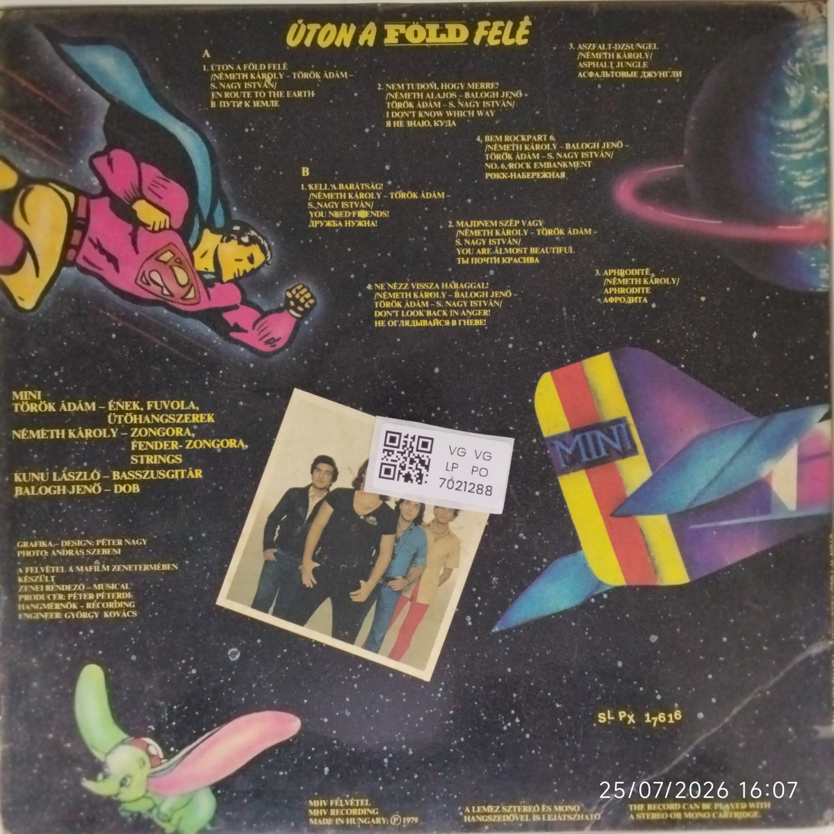 Mini - Úton A Föld Felé (Vinyl)