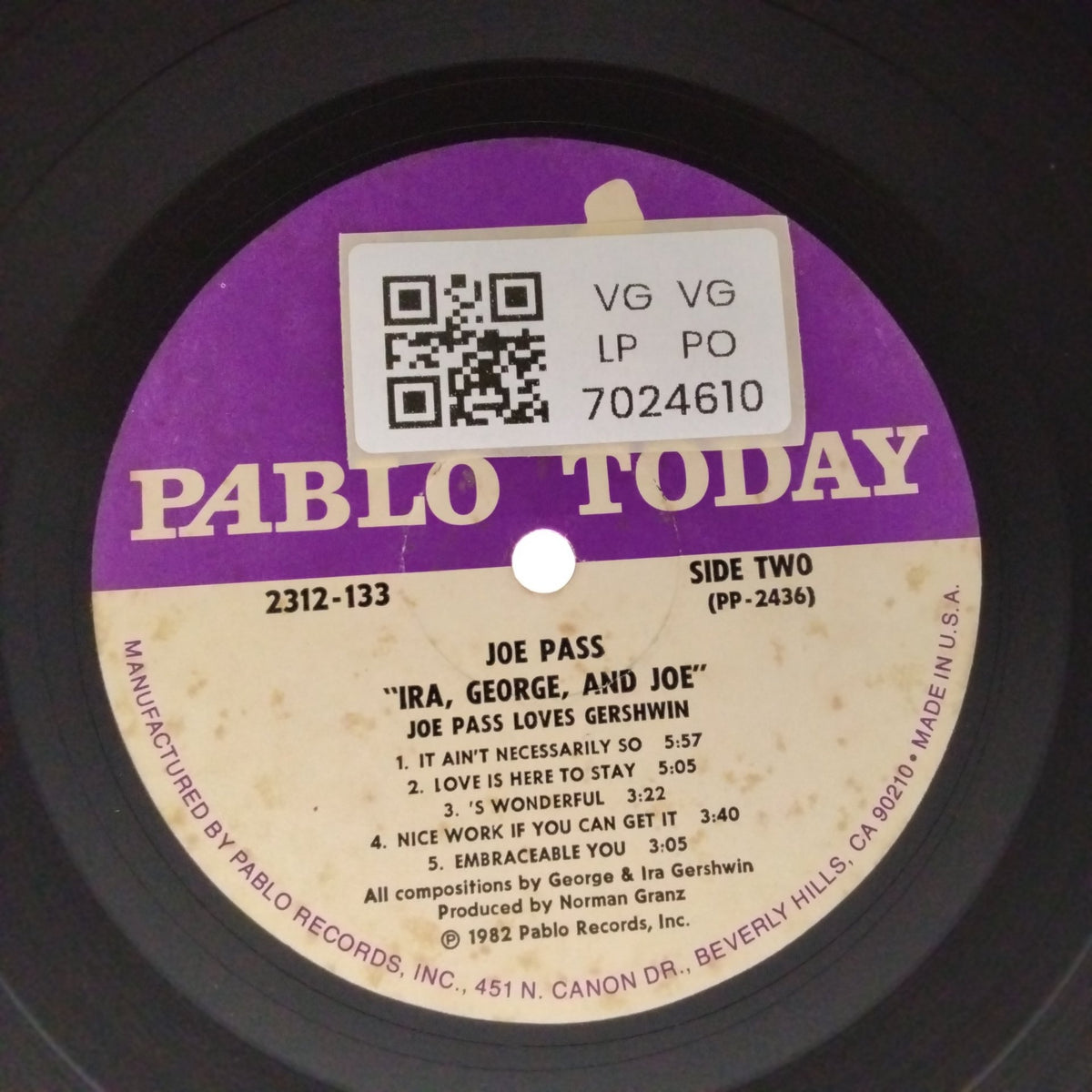 Joe Pass - Ira, George, and Joe (Vinyl)