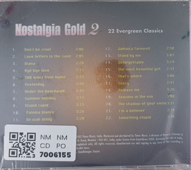 Various - Nostalgia Gold 2 (CD)