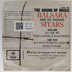 V. Balsara - The Sound of Music Balsara and His Singing Sitars (45-RPM)