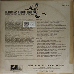 Hemant Kumar - The Great Hits Of Hemant Kumar (Vinyl)