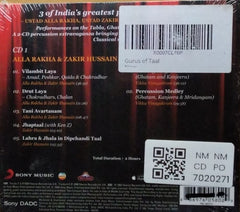Alla Rakha, Zakir Hussain, Vikku Vinayakram - Gurus of Taal (CD) (2)