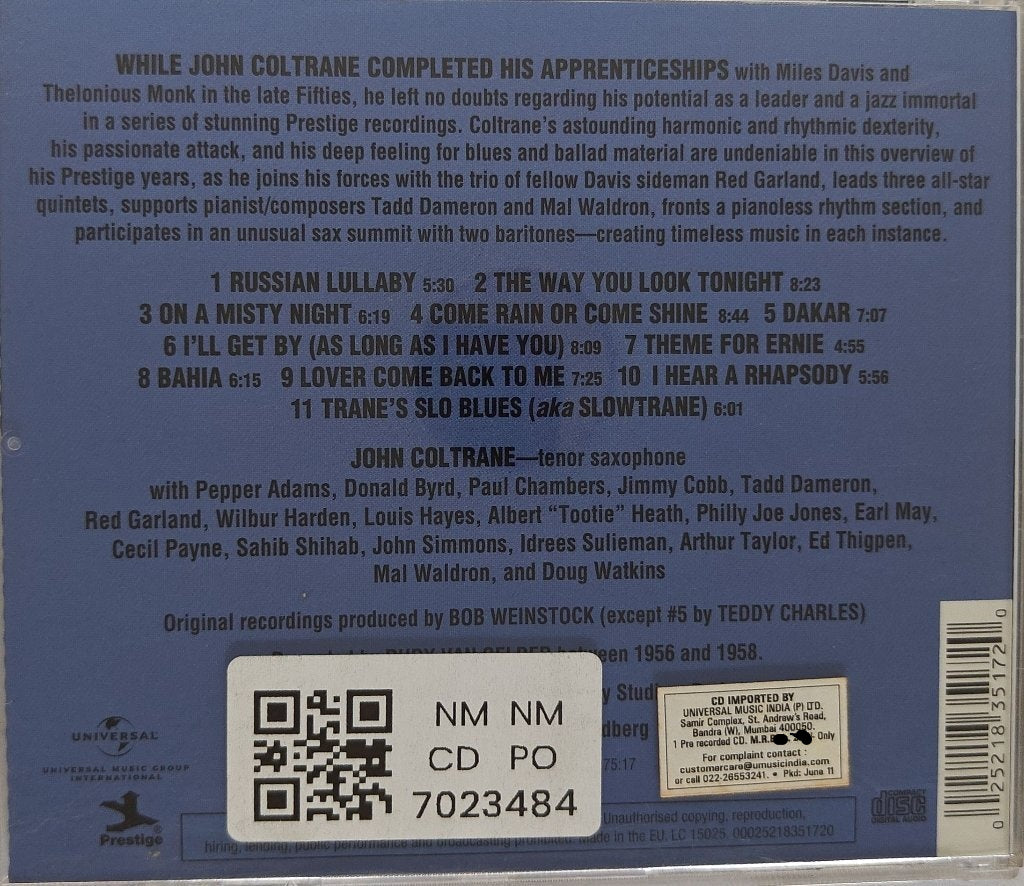 John Coltrane - The Best of John Coltrane (CD)