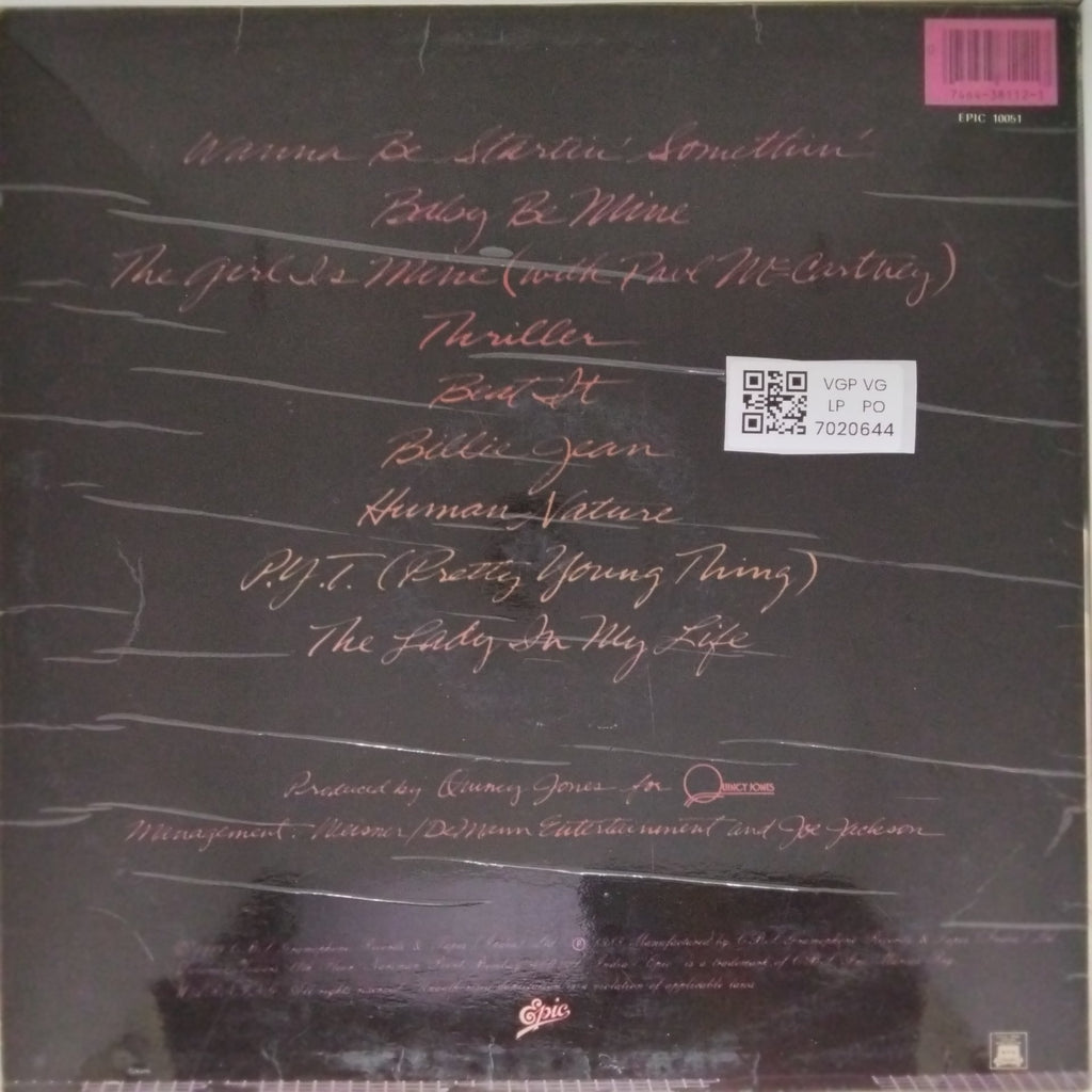 Michael Jackson - Thriller (Vinyl)