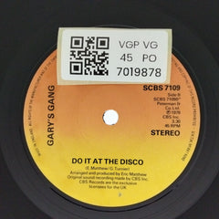 Gary's Gang - Keep on Dancin' / Do It at the Disco (45-RPM)