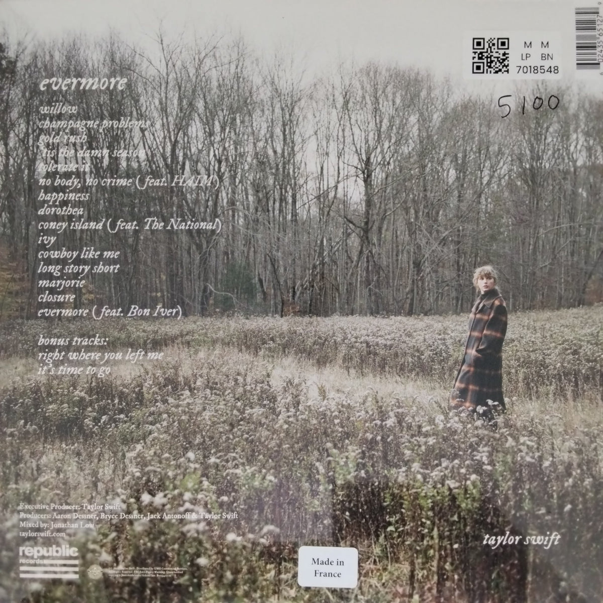 Taylor Swift - Evermore (Vinyl)