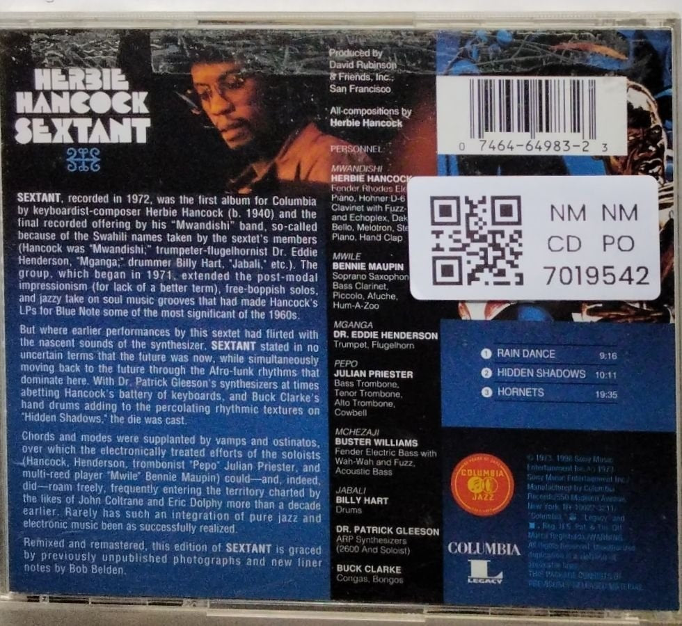Herbie Hancock - Sextant (CD)