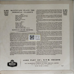 Mantovani - The Immortal Classics (Vinyl)
