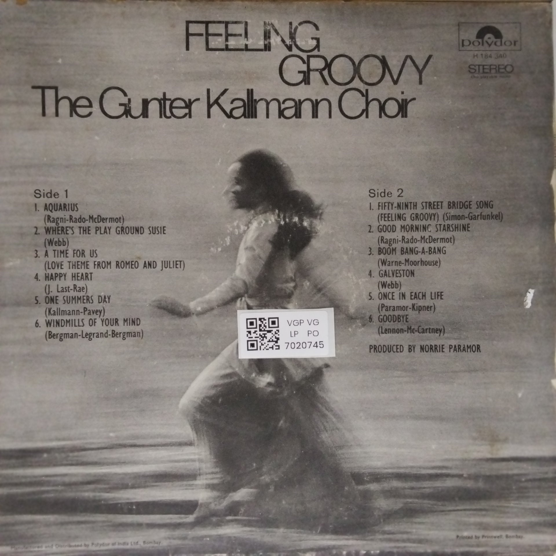 Gunter Kallmann Choir - Feeling Groovy (Vinyl)