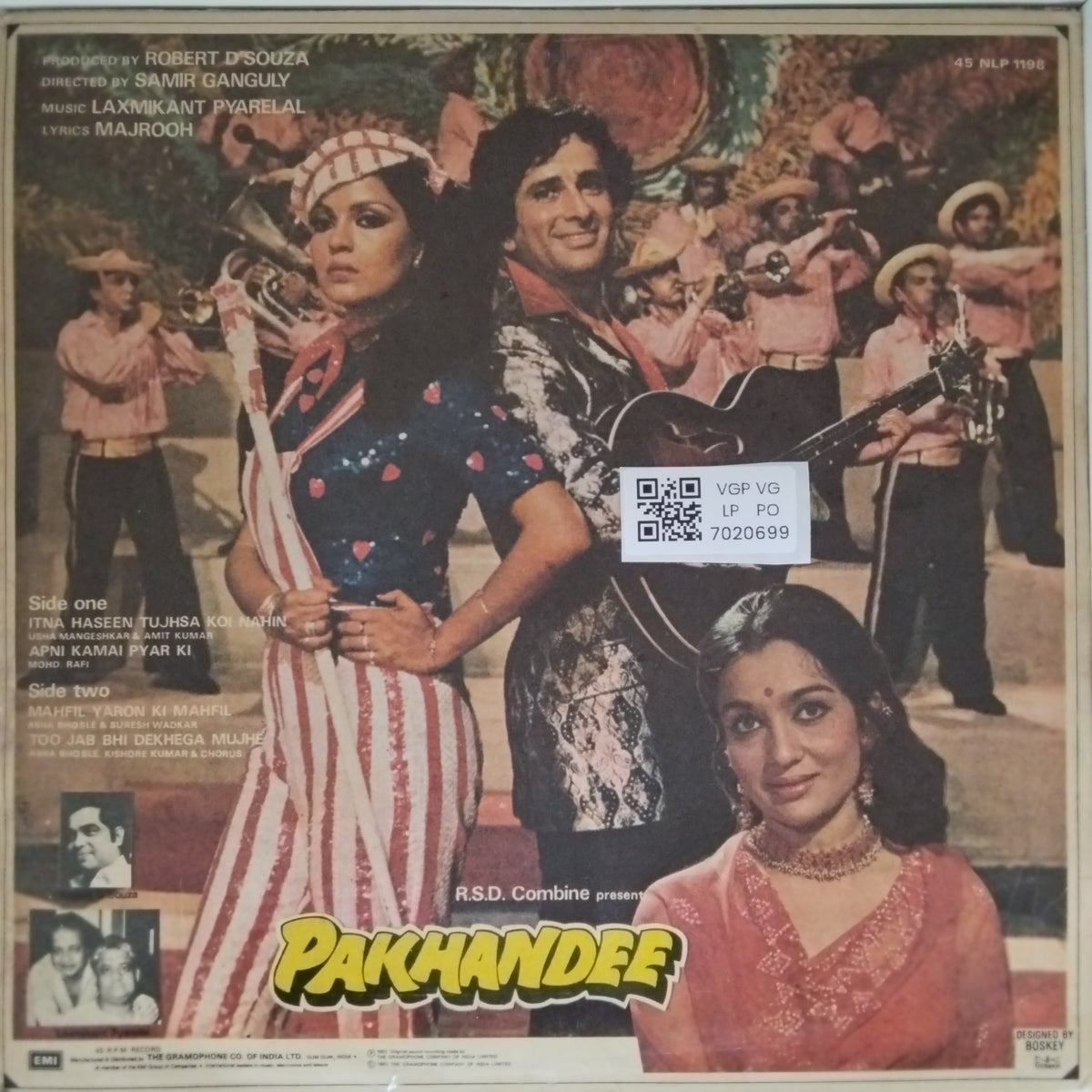 Laxmikant Pyarelal - Pakhandee (Vinyl)