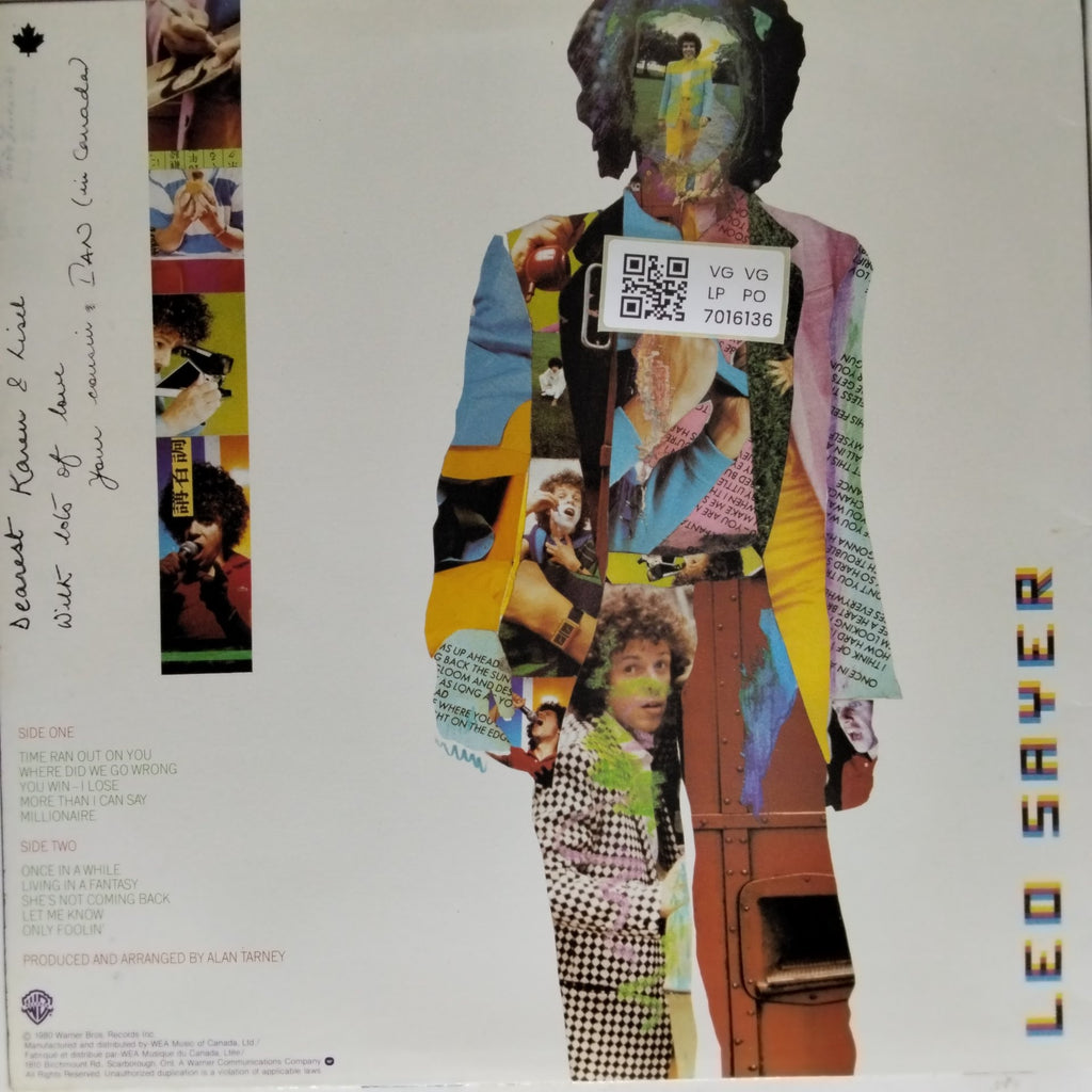 Leo Sayer - Living in a Fantasy (Vinyl)