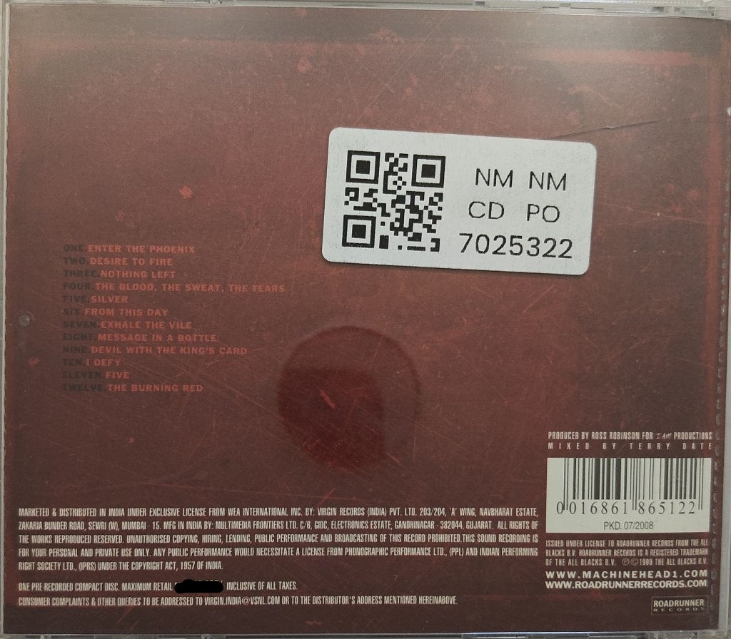 Machine Head - The Burning Red (CD)