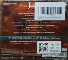 Pt. Hariprasad Chaurasia, Dr. M. Balamuralikrishna - Great Jugalbandis (CD)