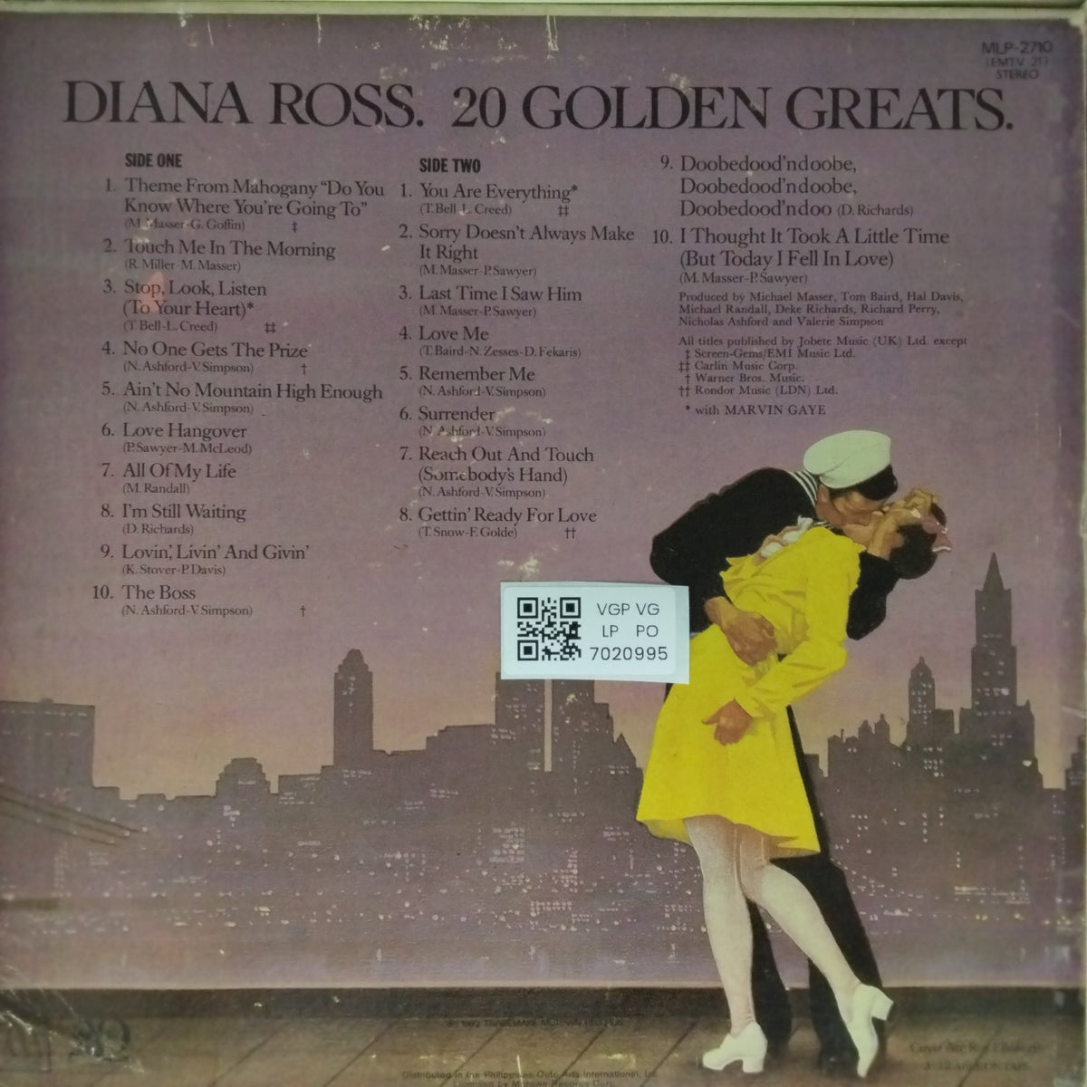 Diana Ross - 20 Golden Greats (Vinyl)