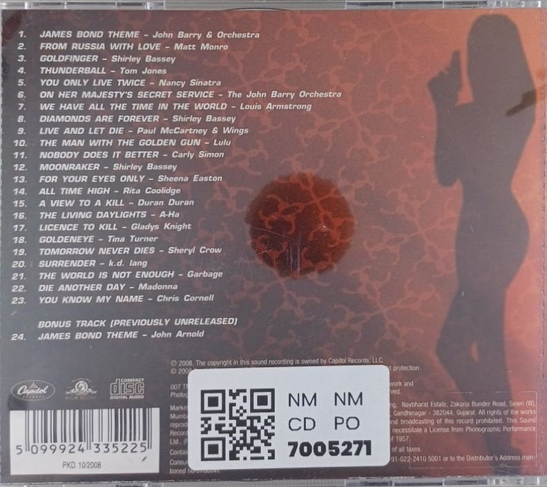 Various - The Best of Bond... James Bond (CD)