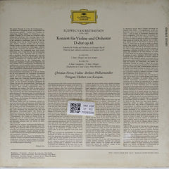 Christian Ferras, Herbert von Karajan, Berliner Philharmoniker - Beethoven: Violinkonzert D-Dur (Vinyl)