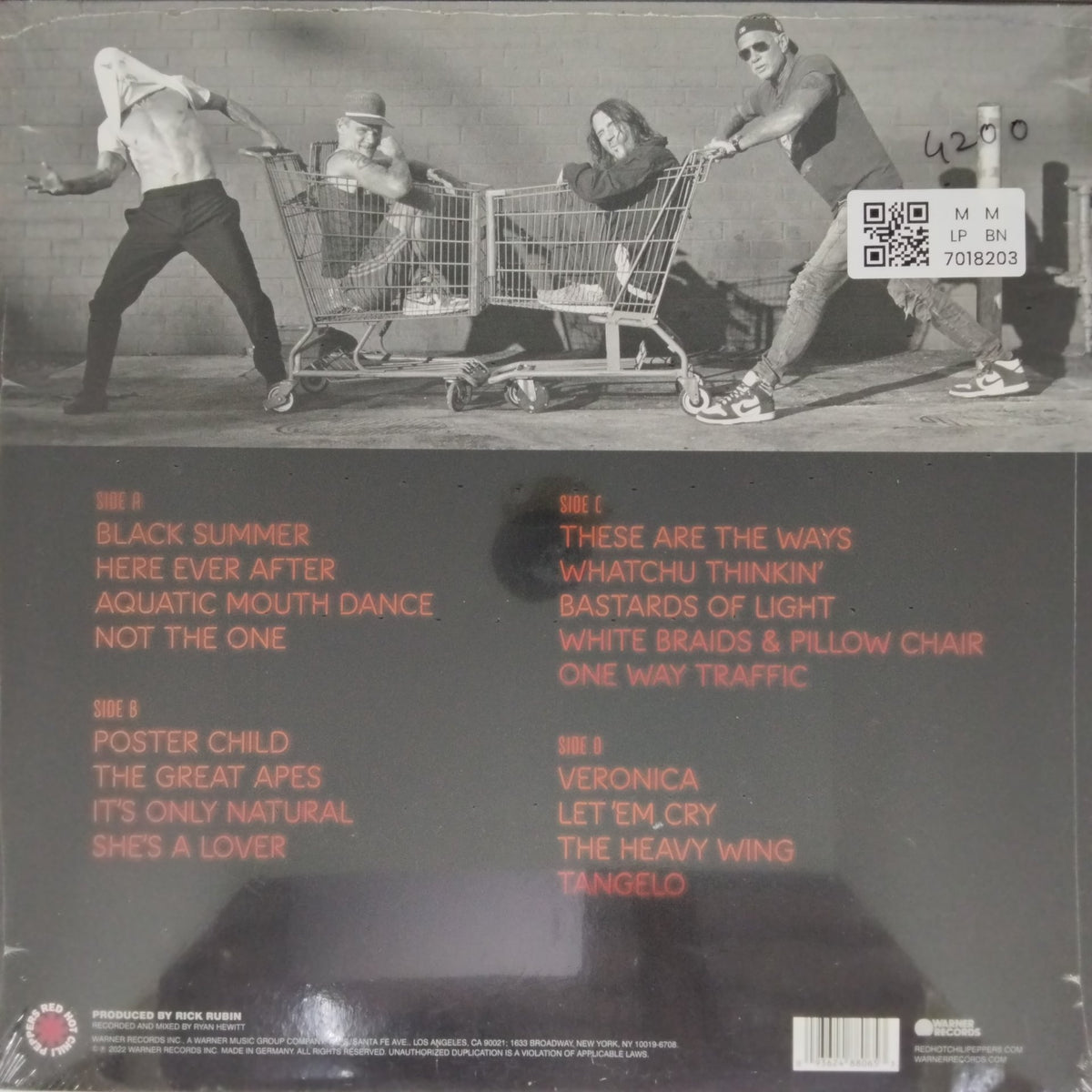 Red Hot Chili Peppers - Unlimited Love (Vinyl)