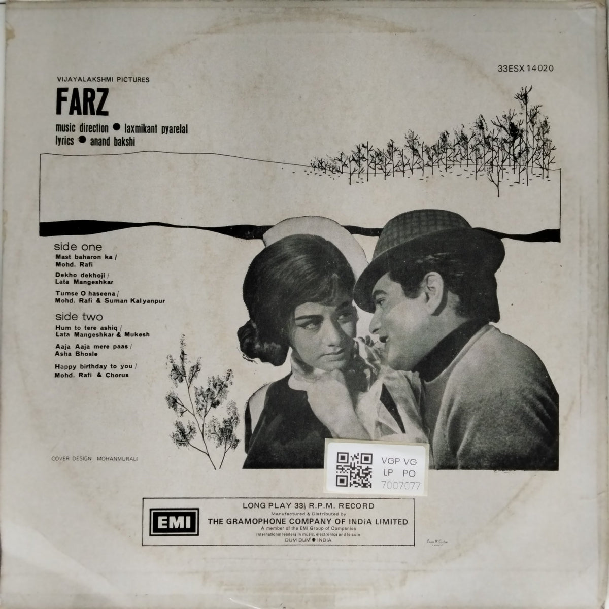 Laxmikant Pyarelal - Farz (Vinyl)
