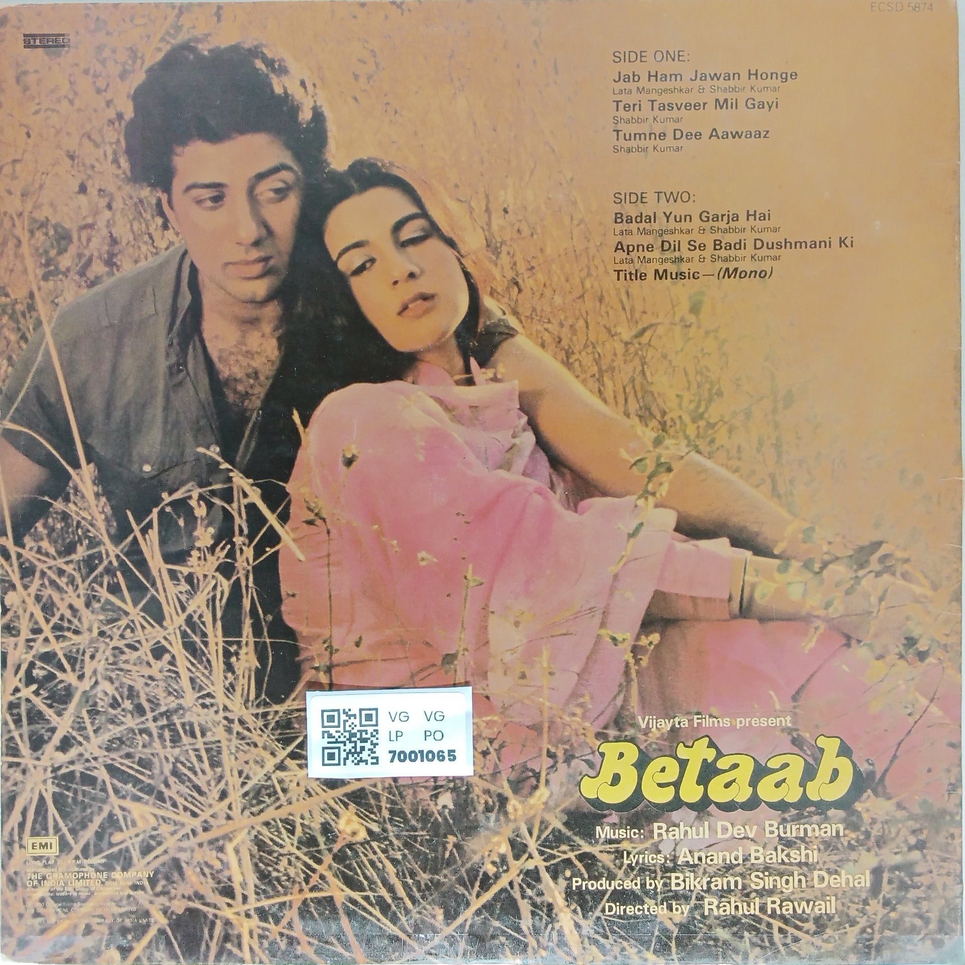 Rahul Dev Burman - Betaab (Vinyl)