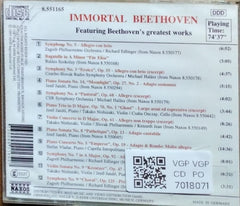 Jenő Jandó, Takako Nishizaki, Stefan Vladar, Barry Wordsworth, Richard Edlinger - Immortal Beethoven (CD)