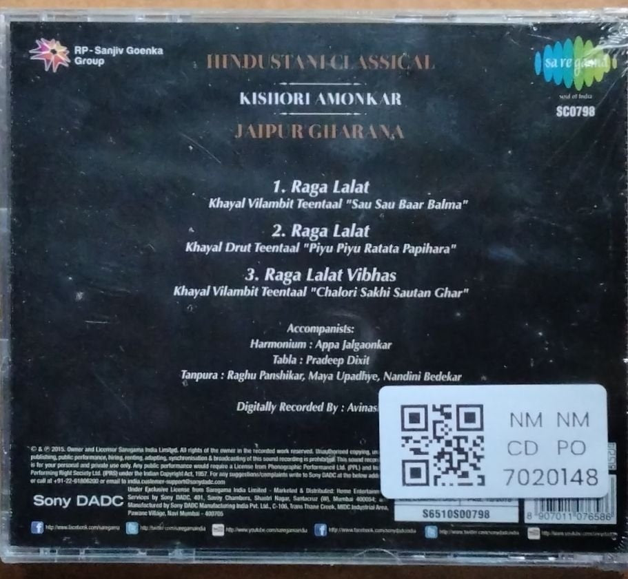 Kishori Amonkar - Musical Genius (CD)