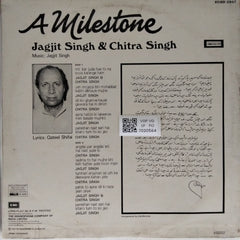 Jagjit Singh, Chitra Singh - A Milestone (Vinyl)