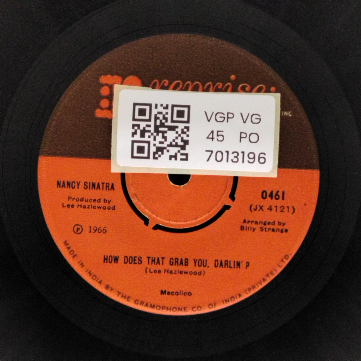 Nancy Sinatra - The Last of the Secret Agents (45-RPM)