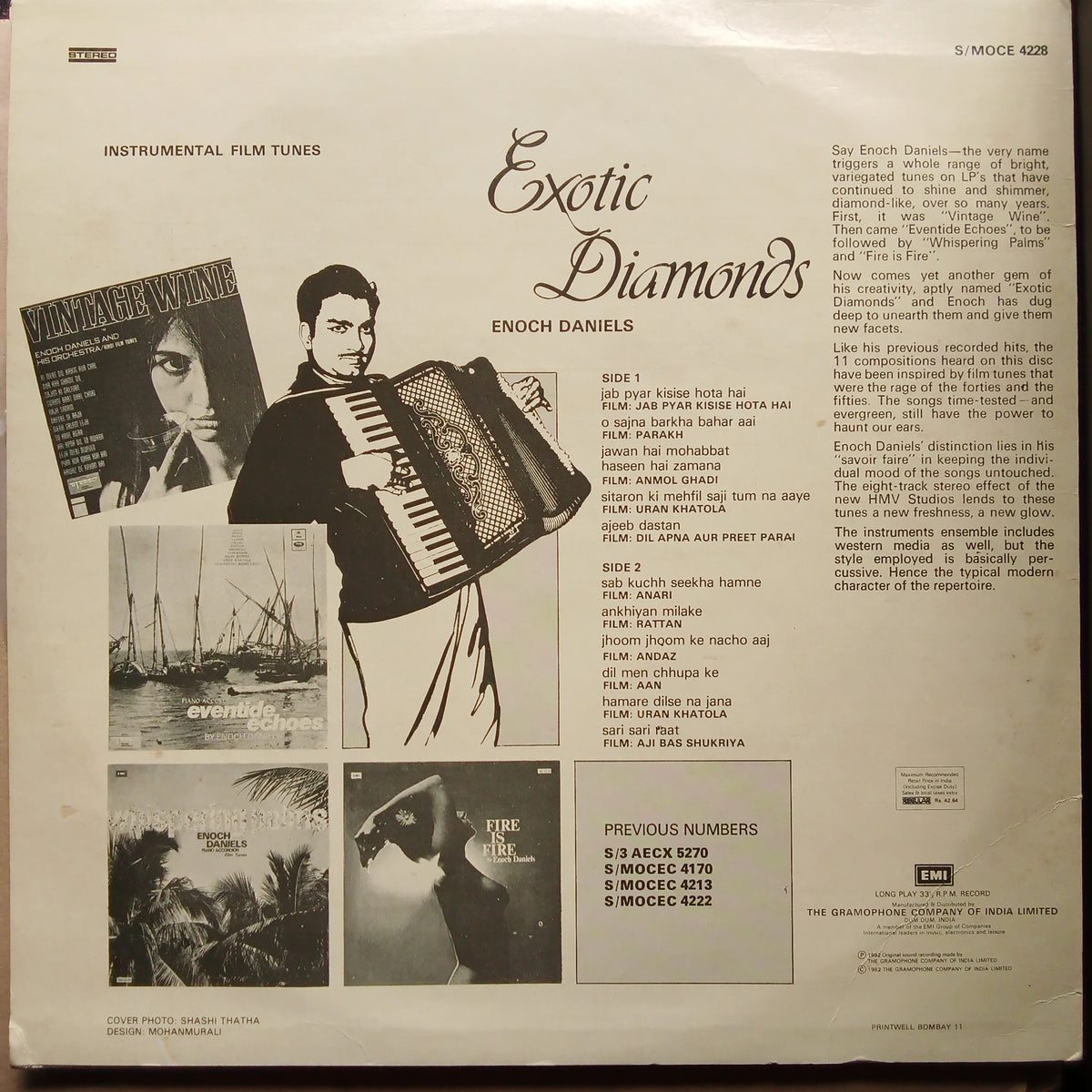 Enoch Daniels - Exotic Diamonds (Vinyl)